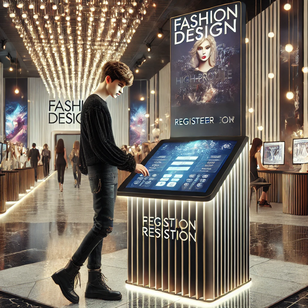 Register for the fashion show event